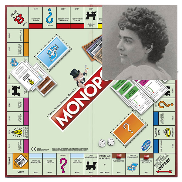 لیزی مِیجی خالق اصلی بازی مونوپولی Monopoly